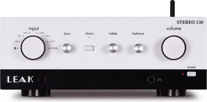 Leak STEREO 130 amplifier - Zilver (Amplifier)