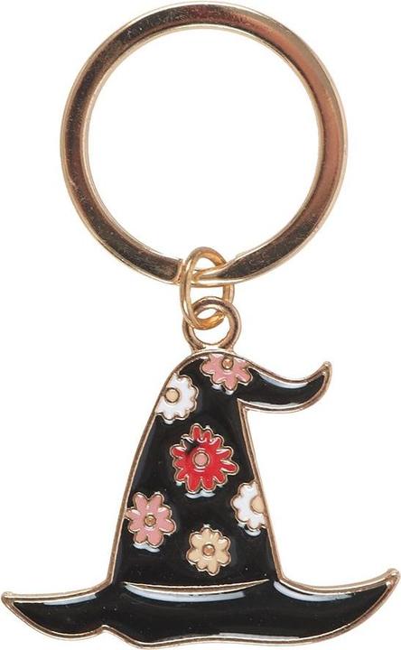 Actual product image Something Different Spooky Babe Witch Hat Keyring