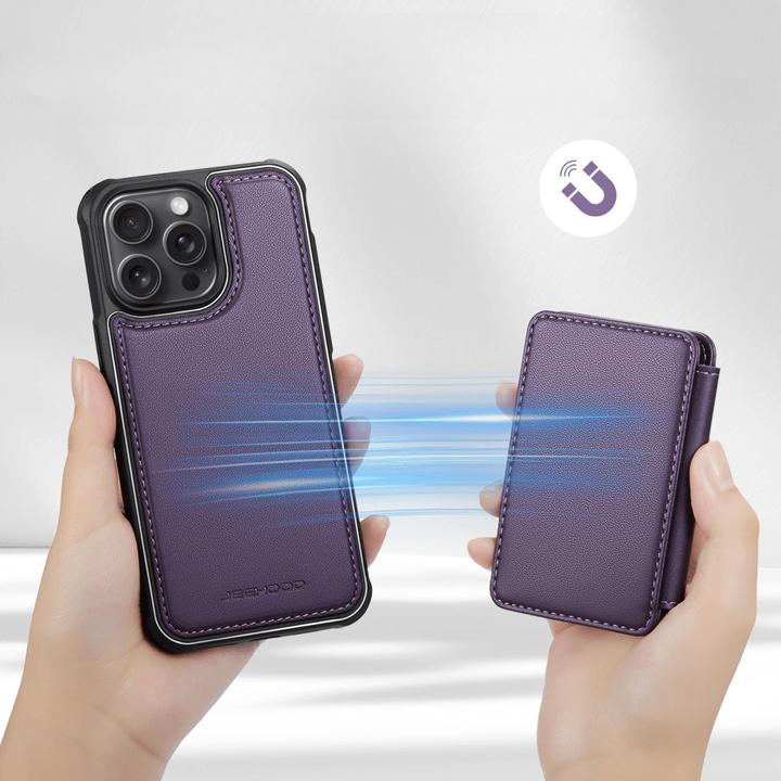 Actual product image Cover-Discount iPhone 16 Pro - 2-in-1 back cover with credit card holder (Apple iPhone 16 Pro)