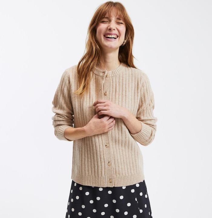 Produktbild La Redoute Collections Cardigan aus Rippstrick (38)