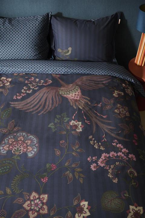 Immagine prodotto PIP Studio Biancheria da letto Buenas Noches blu scuro 135x200cm (1 set) (Copripiumino, 135x200 cm)