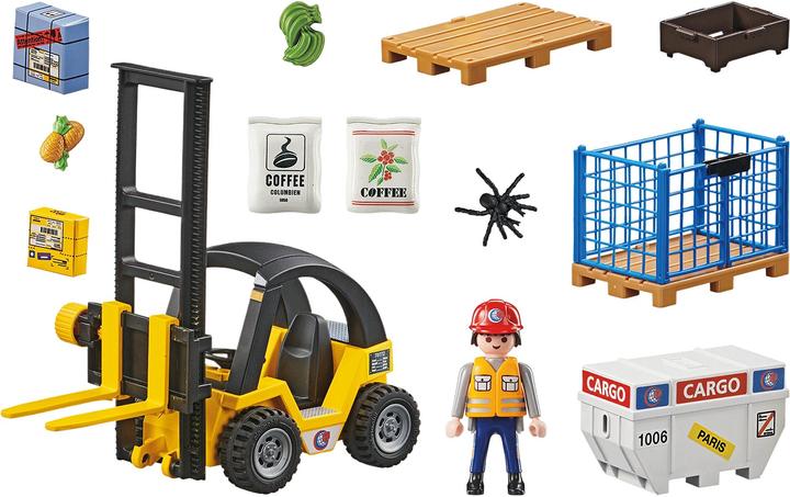 Produktbild Playmobil Gabelstapler mit Fracht (71528, Playmobil My Life)