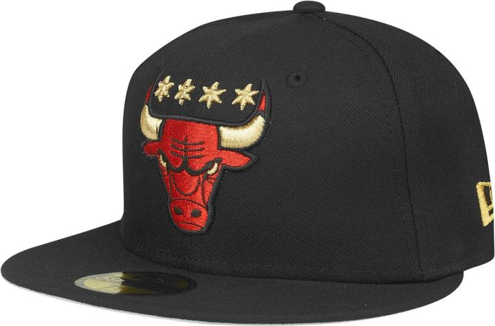 Actual product image New Era 59Fifty Fitted Cap - STARS Chicago Bulls noir (8)