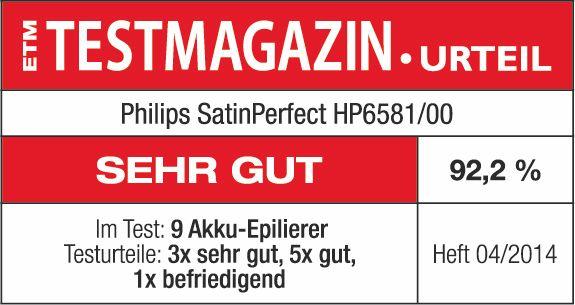 Actual product image Philips SatinPerfect Wet&Dry HP6581/00