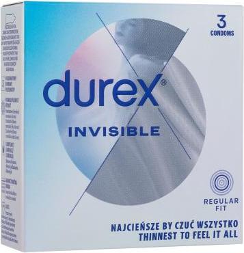 Actual product image Durex Invisible Super Thin (3 pcs.)