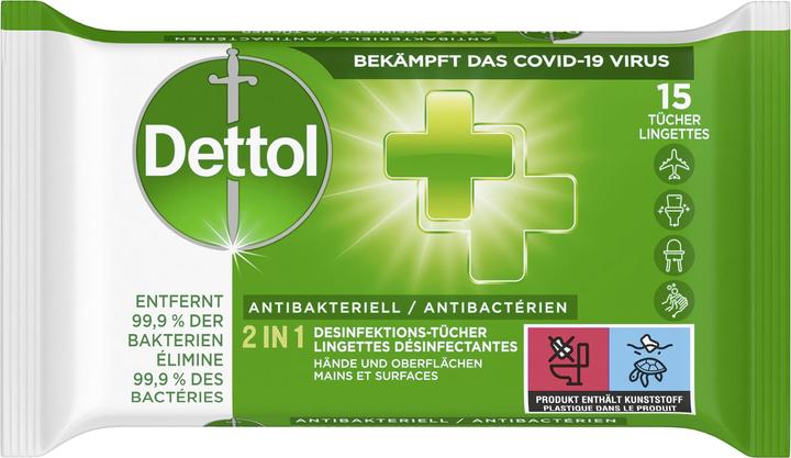 Immagine prodotto Dettol 2in1 Salviette disinfettanti