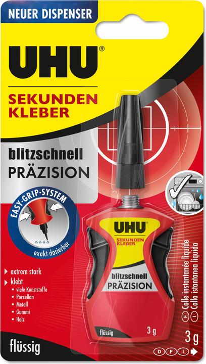UHU Superglue (3 g, 3.10 ml)