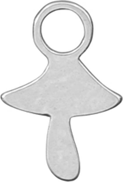 Produktbild Star Piercing Anhänger silber Pilz (ohne Messing, Chirurgenstahl 316L)