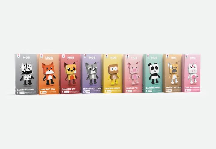 Image du produit Mobility on Board Dancing Animal speaker - Loup (4 h, Fonctionnement sur batterie)
