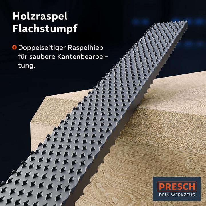 Actual product image Presch Wood rasp set 10162 (200 mm)