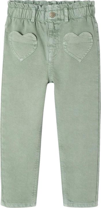 Vertbaudet Mädchen Paperbag-Hose mit Herztaschen