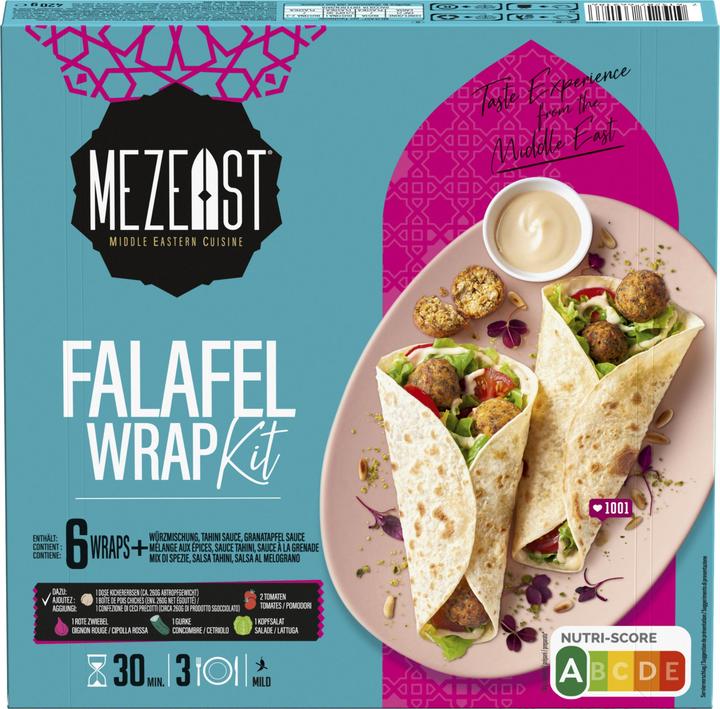 Produktbild Mezeast Falafel Wrap Kit (420 g)