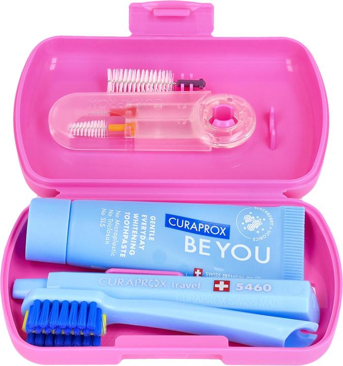 Curaprox Travel Set Ortho pink (Weich, 1 x)