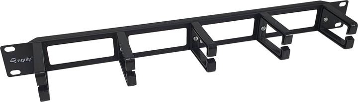 Actual product image equip 19" Cable Management Panel Equipment black
