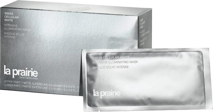 La Prairie Swiss Cellular White Smoothing Densifying Illuminating Sheet Mask For Face Day Night 12 p (14 ml)