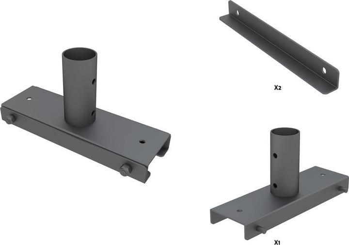 Image du produit Multibrackets Adaptateur de plafond pour série Pro/Samsung série OM (Platines de montage / d'adaption)