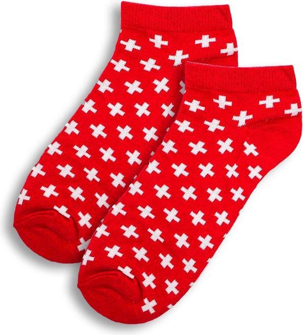 Image du produit TopSpirit Sneaker Socks Red (Lot de 3, 35, 36, 37, 38)