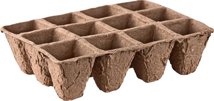 Image du produit Dema 48 x Pots de culture Pots de culture en fibre de bois 4cm carrés