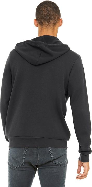 Actual product image Bella Canvas Adult zip hooded jacket (L)