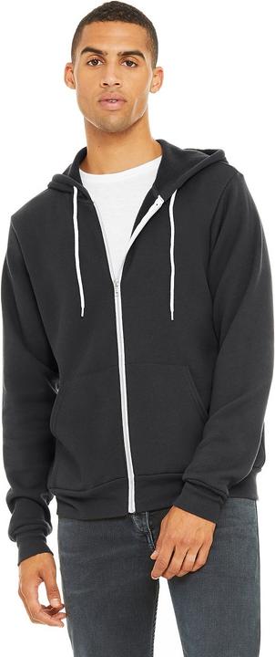 Actual product image Bella Canvas Adult zip hooded jacket (L)