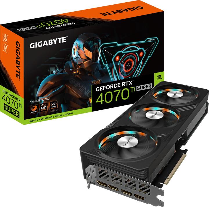 Gigabyte GeForce RTX 4070 Ti SUPER GAMING OC 16G (16 Go)