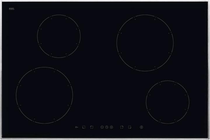 Produktbild Amica Induktionskochfeld mit Rahmen Ceranfeld SCHOTT CERAN 77 x 52 cm 4 Kochzonen KMI 13317 E