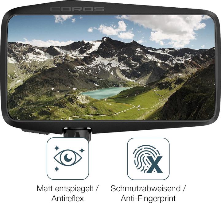 Actual product image Dipos Screen Protector Anti-Glare for Coros Dura