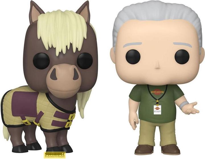 Actual product image Funko Parks & Recreation POP! TV Vinyl Figures, Jerry & Lil Sebastian, 5 cm