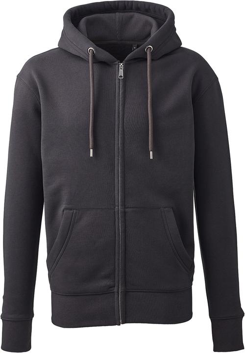 Actual product image Anthem Hoodie with full-length zip Cotton from organic farming (3XL)