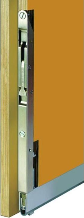 Actual product image Planet Door edge bolt KR for 2-leaf door closures Profilb (T-flat angle, 1 pcs.)