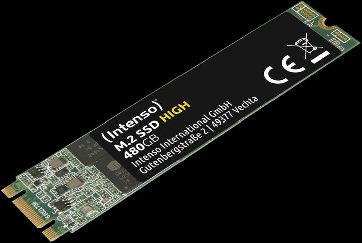 Actual product image Intenso high performance (480 GB, M.2 2280)