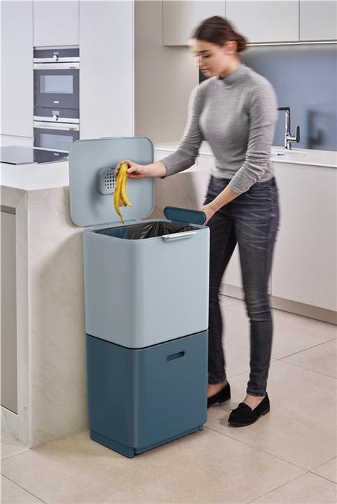 Image du produit Joseph Joseph Totem Max Ed. 60L - Mülltrennungs- und Recyclingein.-Himmel (60 l)