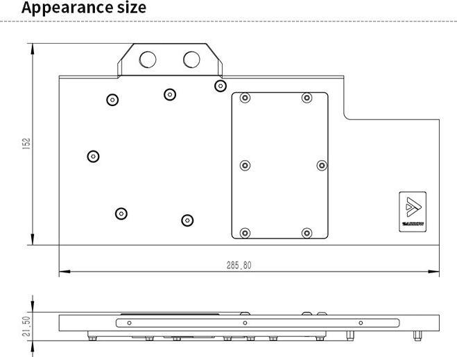 Nährwerte und Zutaten Barrow LRC2.0 full coverage GPU Water Block for MSI RTX 3090/80 Trio Aurora RGB - Acryl