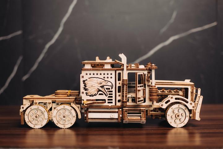 Immagine prodotto Wood Trick Camion - autoarticolato - kit di costruzione in legno 3D