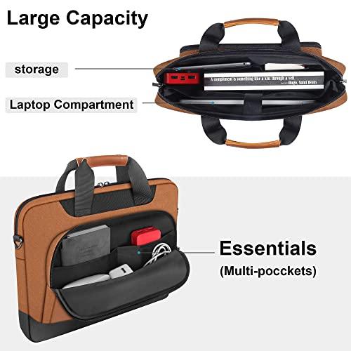 Produktbild Only-Bags.Store Laptop Schutzhülle Business Aktentasche Laptop Umhängetasche Kompatibel mit Laptops/HP Pavilion (17.30", Toshiba, HP, Microsoft, ASUS, Acer, Dell, Apple)
