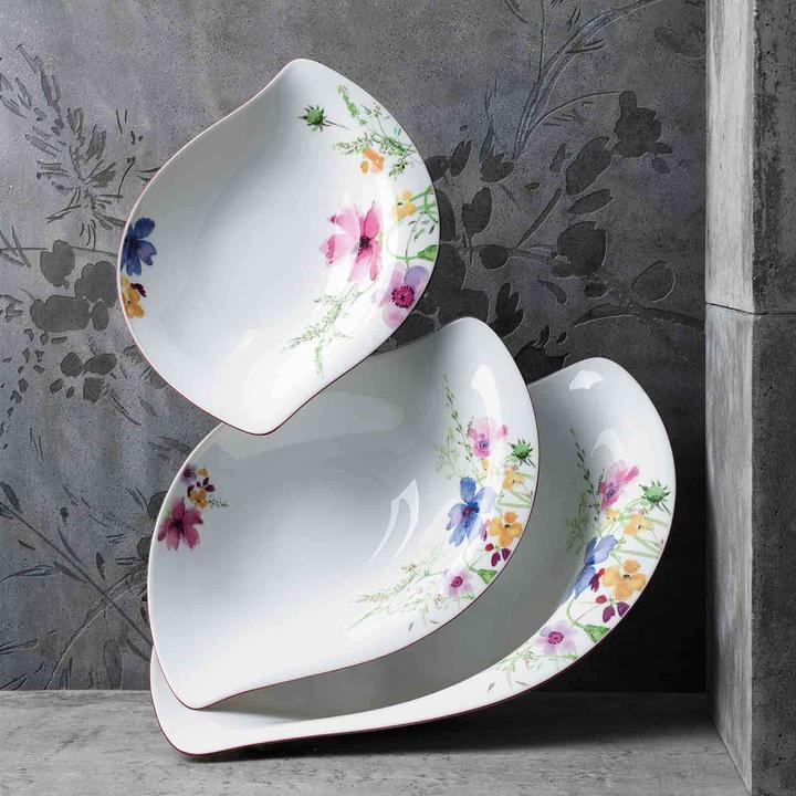 Produktbild Villeroy & Boch Multipack Mariefleur Gris Serve & Salad Schale tief - 6 Stück (20.70 cm, 0.25 l, 6 x)