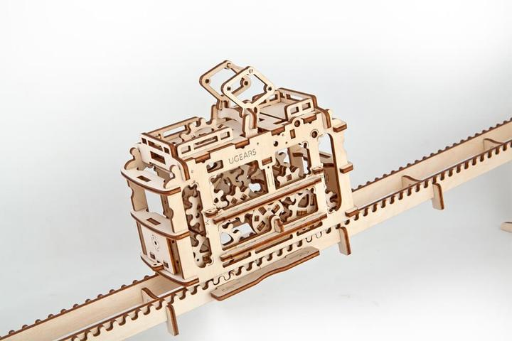 Actual product image Ugears Tram and rails