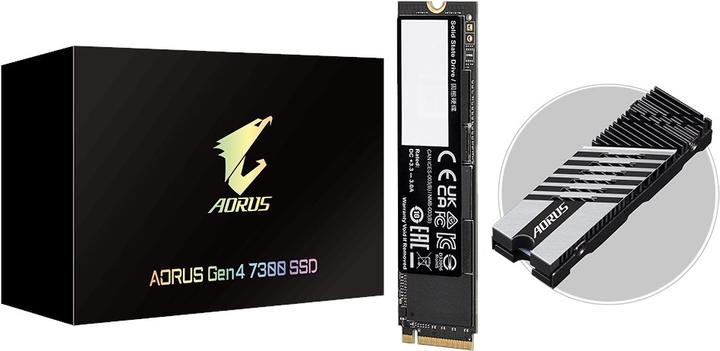 Produktbild Gigabyte Aorus Gen4 7300 (1000 GB, M.2 2280)
