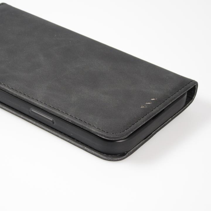 Produktbild PhoneLook Leder Tasche Flip Wallet vintage mit Magnetverschluss und Kartenhalter (Apple iPhone 13)