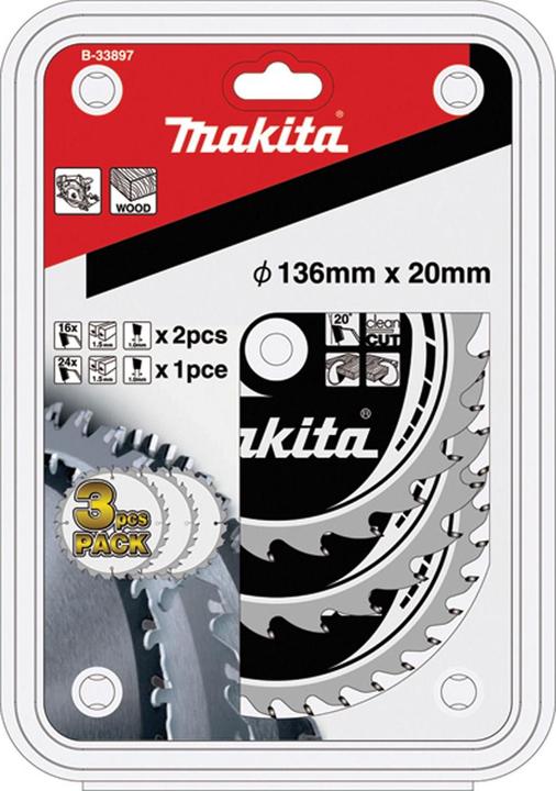 Actual product image Makita Circular saw blade set