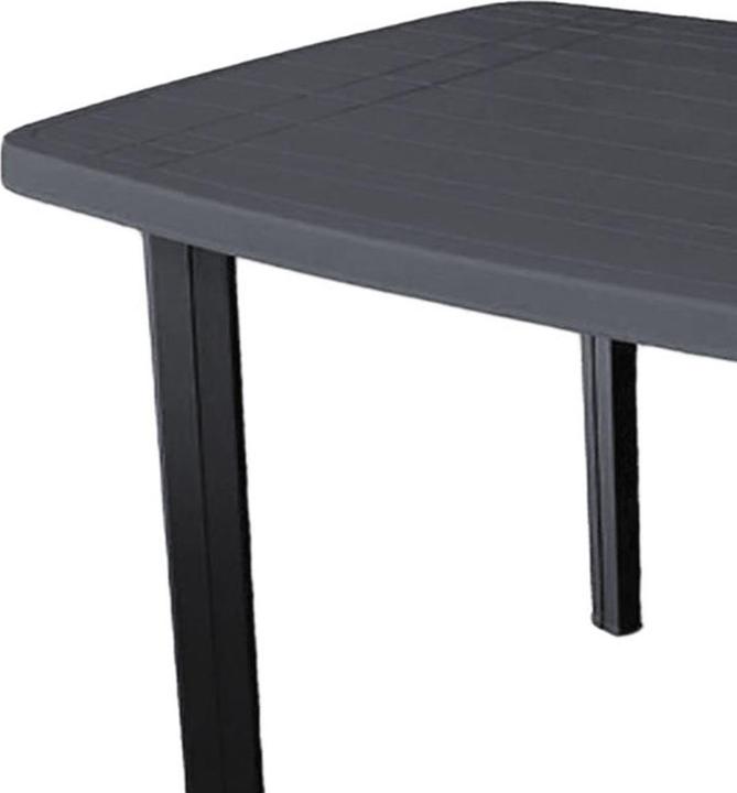 Produktbild Mojawo Gartentisch Anthrazit 140x90x72cm (140 cm)