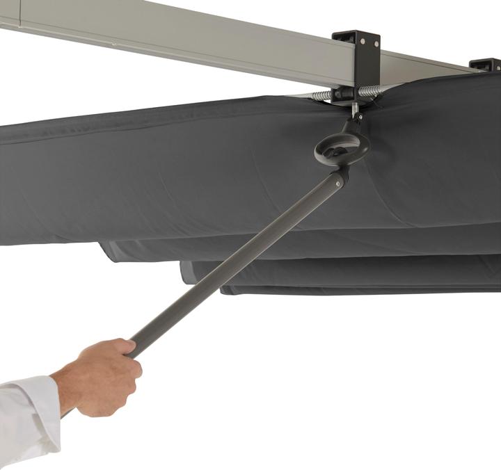 Actual product image Leco Sonnendach Waved anthrazit (2.50 m)