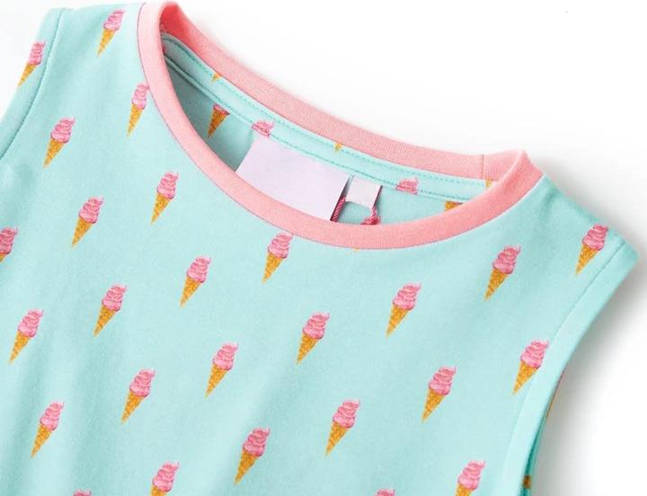 Immagine prodotto VidaXL Vestito da bambino con coulisse Verde menta chiaro 92,Materiale: 94 (92)