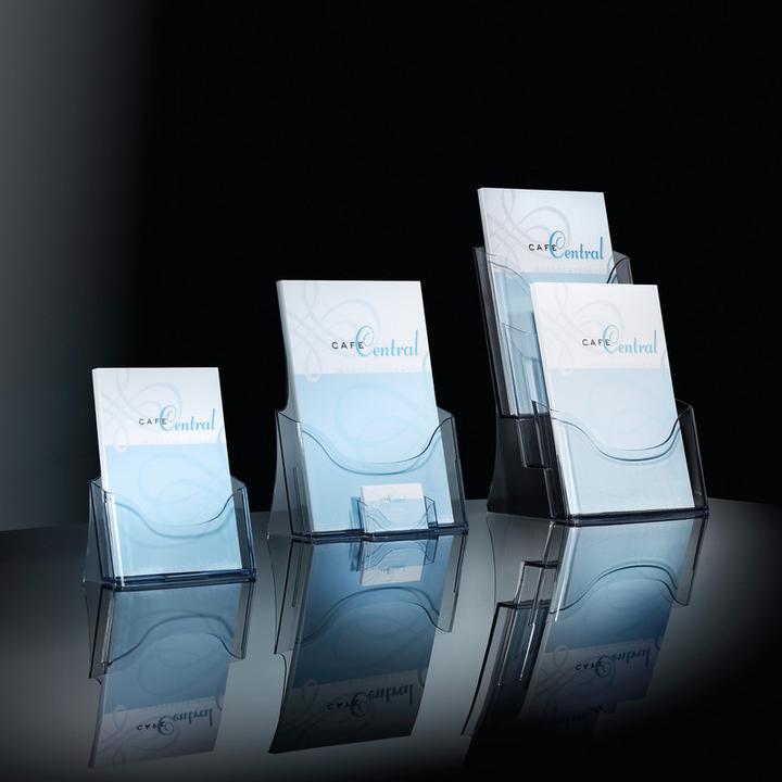 Actual product image Sigel Table leaflet holder acrylic 3xA4 (A4)