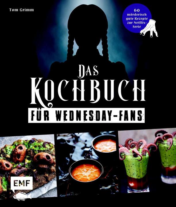 Image du produit Das inoffizielle Kochbuch für Wednesday-Fans (Allemand, Tom, Courroux, 2023)