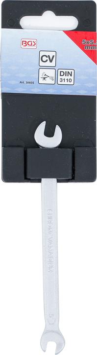 Produktbild BGS Doppel-Maulschlüssel SW 5 x 5,5 mm (5 mm)