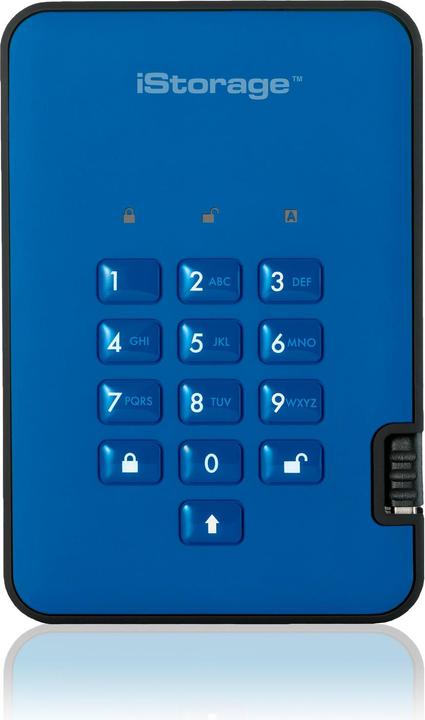 Produktbild iStorage diskAshur² - 1 TB SSD - extern (tragbar) (1000 GB)
