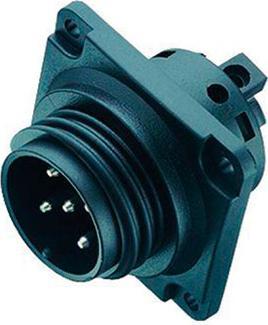Actual product image Schubiger Series 693 24 pole RD30 power male panel mount