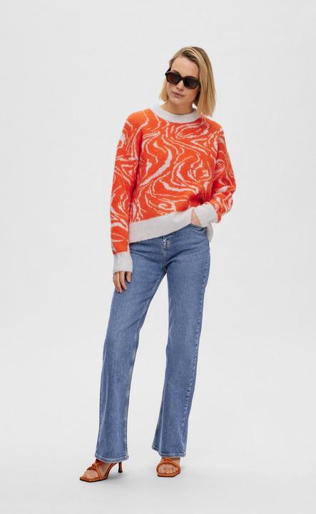 Immagine prodotto Selected Femme Jeans a vita alta con lavaggio medio (W28/L32)