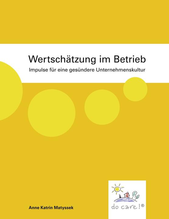Immagine prodotto Apprezzamento nell'azienda (Tedesco, Matyssek, AnneKatrin, 2011)